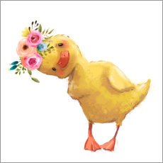 Plakat Spring duckling