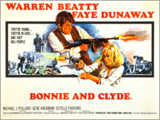 Plakat Bonnie and Clyde