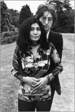 Plakat John Lennon und Yoko Ono