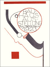Naklejka na ścianę  Bauhaus exhibition - Oskar Schlemmer