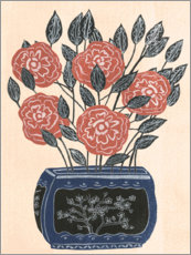 Plakat Flower vase II