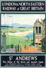 Plakat St Andrews (English)