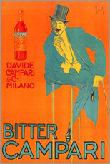 Obraz na szkle akrylowym  Bitter Campari - Advertising Collection