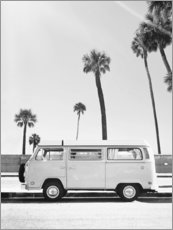 Obraz na szkle akrylowym  Bus under the palm trees - Sisi And Seb