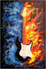 Plakat Guitar
