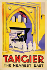 Plakat  Tangier, the nearest east - Vintage Travel Collection