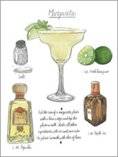 Plakat Classic Cocktail - Margarita