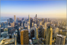 Plakat  Chicago skyline - Fraser Hall
