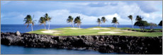 Plakat  Golf course in Hawaii