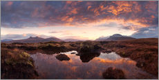 Naklejka na ścianę  Scotland - Highland Sunrise - Tobias Richter