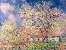 Plakat  Spring in Giverny - Claude Monet