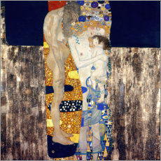 Obraz na drewnie  Trzy wieki kobiet - Gustav Klimt