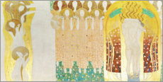 Obraz na aluminium  The Beethoven Frieze - Gustav Klimt