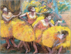 Plakat Dancers in Lemon and Pink