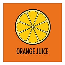 Plakat Orange Juice