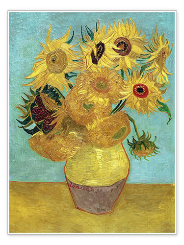 Plakat Słoneczniki