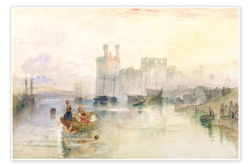 Plakat View of Carnarvon Castle