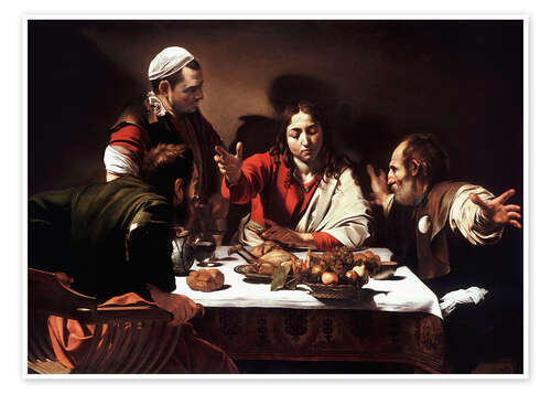 Plakat The Supper at Emmaus
