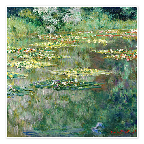 Plakat Water-Lily Pond II