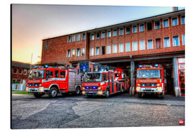 Obraz na aluminium  Fire station in Germany - Markus Will