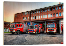 Obraz na drewnie  Fire station in Germany - Markus Will