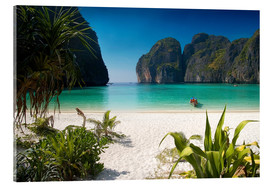 Obraz na szkle akrylowym  White beach in Thailand - Mayday74
