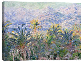 Obraz na płótnie  Garden in Bordighera - Claude Monet