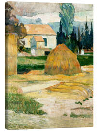 Obraz na płótnie  Farm House in Arles - Paul Gauguin