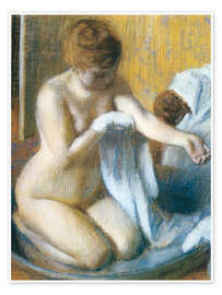 Plakat  Woman in a Tub - Edgar Degas