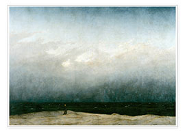 Plakat Mnich nad morzem
