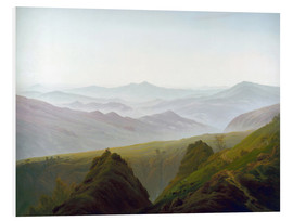 Obraz na PCV  Morning in the Mountains - Caspar David Friedrich