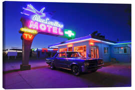 Obraz na płótnie  The famous Blue Swallow Motel