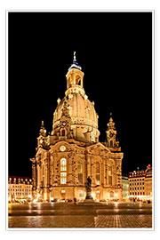 Plakat  Frauenkirche - Wolfgang Dufner