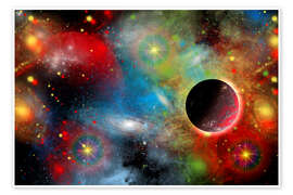 Plakat  colorful universe - Mark Stevenson