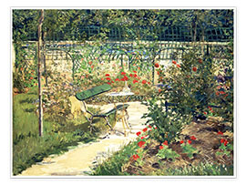 Plakat The Bench in the Garden of Versailles