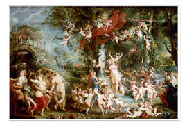 Plakat  Święto Wenus - Peter Paul Rubens