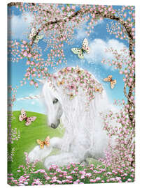 Obraz na płótnie  Dreamy unicorn - Dolphins DreamDesign