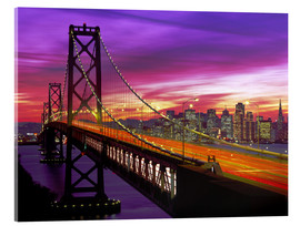 Obraz na szkle akrylowym  Bay Bridge in San Francisco - Paul Thompson