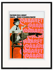 Plakat artystyczny premium w ramie  Cabaret, Liza Minnelli, 1972