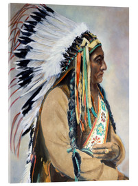 Obraz na szkle akrylowym  Sitting Bull