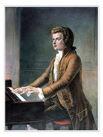 Plakat  Wolfgang Amadeus Mozart