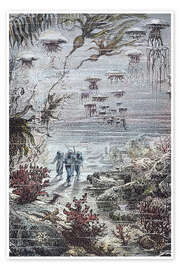 Plakat  Verne: 20,000 Leagues Under the Sea - Alphonse Marie de Neuville