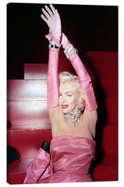 Obraz na płótnie  Marilyn Monroe on a staircase