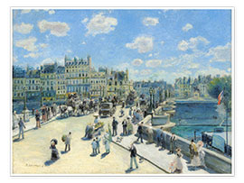 Plakat  Pont Neuf - Pierre-Auguste Renoir
