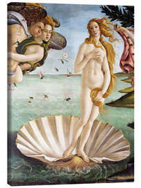 Obraz na płótnie  Narodziny Wenus - Sandro Botticelli