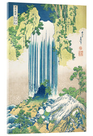 Obraz na szkle akrylowym  Wodospad Yoro w prowincji Mino - Katsushika Hokusai