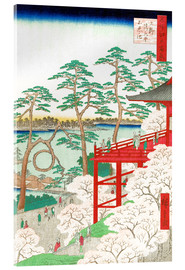 Obraz na szkle akrylowym  Moon Pine - Utagawa Hiroshige
