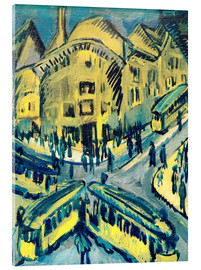 Obraz na szkle akrylowym  Nollendorfplatz - Ernst Ludwig Kirchner