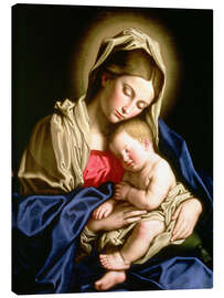 Obraz na płótnie  Madonna and child - Il Sassoferrato
