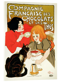 Obraz na szkle akrylowym  Compagnie Francaise des Chocolats et des Thés - Théophile-Alexandre Steinlen